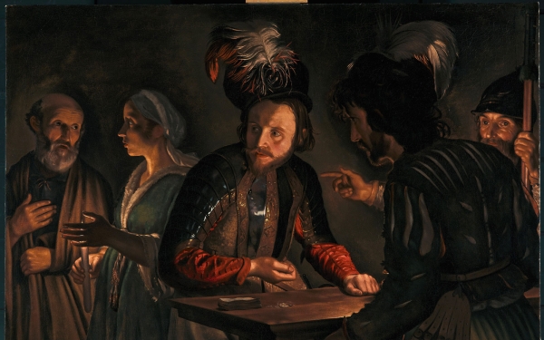 The Denial of St Peter by Adam de Coster