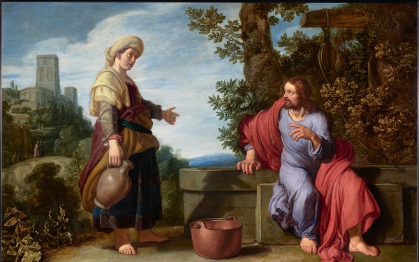 Christ and the Samaritan Woman at the Well by Pieter Lastman