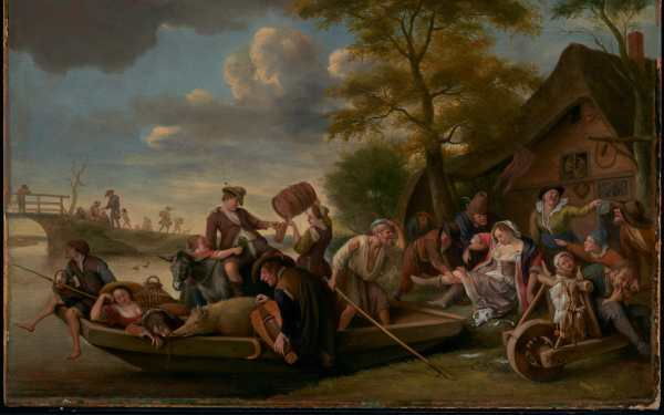 The Merry Homecoming by Jan Steen