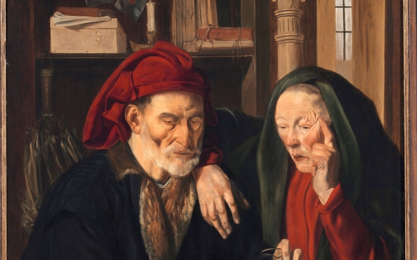 The Tax Collector and his Wife by Jan Woutersz Stap